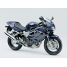 SUZUKI HAYABUSA 2008 - DARK BLUE VERSION DECALS