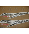 Honda VTR 1000F FIRESTORM 1999 - SILVER VERSION DECALS