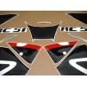 Honda RVT 1000R 2003 - RED/SILVER VERSION DECALS