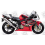 Honda RVT 1000R 2003 - RED/SILVER VERSION DECALS (Compatible Product)