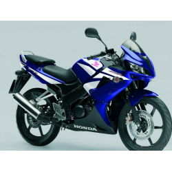 SUZUKI HAYABUSA 2008 - DARK BLUE VERSION DECALS