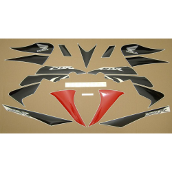Honda CBR 125R 2008 - RED VERSION DECALS