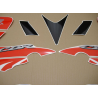 Honda CBR 125R 2009 - BLACK/RED VERSION DECALS