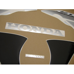 Honda CBR 125R 2009 - BLACK/SILVER VERSION  DECALS