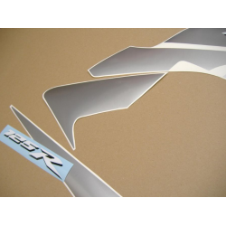 Honda CBR 125R 2009 - BLACK/SILVER VERSION  DECALS