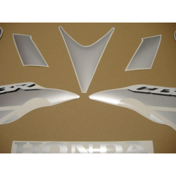 Honda CBR 125R 2009 - BLACK/SILVER VERSION  DECALS