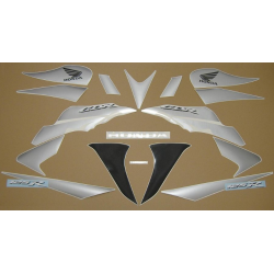 SUZUKI HAYABUSA 2008 - DARK BLUE VERSION DECALS