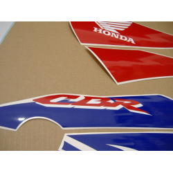 Honda CBR 125R 2009 - BLACK/SILVER VERSION  DECALS