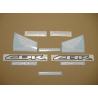Honda CBR 250R 2011 - RED/SILVER VERSION DECALS