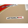 SUZUKI HAYABUSA 2008 - DARK BLUE VERSION DECALS