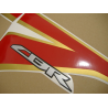 SUZUKI HAYABUSA 2008 - DARK BLUE VERSION DECALS