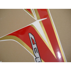 SUZUKI HAYABUSA 2008 - DARK BLUE VERSION DECALS