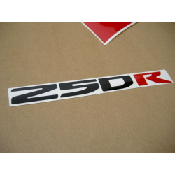 Honda CBR 250R 2013 - WHITE/RED/BLUE VERSION DECALS