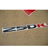 Honda CBR 250R 2013 - WHITE/RED/BLUE VERSION DECALS