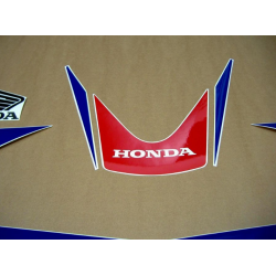 Honda CBR 250R 2013 - WHITE/RED/BLUE VERSION DECALS