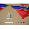 Honda CBR 250R 2013 - WHITE/RED/BLUE VERSION DECALS