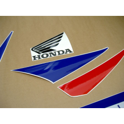 Honda CBR 250R 2013 - WHITE/RED/BLUE VERSION DECALS