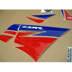 SUZUKI HAYABUSA 2008 - DARK BLUE VERSION DECALS