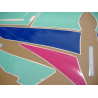 Honda CBR 600 F2 - BLACK/PINK/GREEN VERSION DECALS