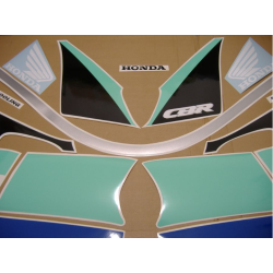 Honda CBR 600 F2 - BLACK/PINK/GREEN VERSION DECALS