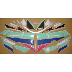 Honda CBR 600 F2 - BLACK/PINK/GREEN VERSION DECALS