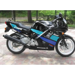 SUZUKI HAYABUSA 2008 - DARK BLUE VERSION DECALS