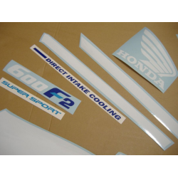 SUZUKI HAYABUSA 2008 - DARK BLUE VERSION DECALS