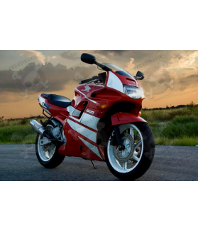 Honda CBR 600 F2 - RED/WHITE VERSION DECALS