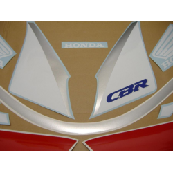 Honda CBR 600 F2 - WHITE/RED VERSION DECALS