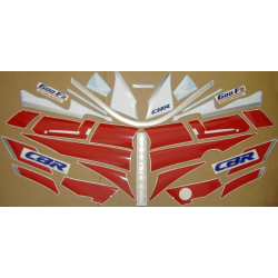Honda CBR 600 F2 - WHITE/RED VERSION DECALS