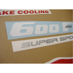 SUZUKI HAYABUSA 2008 - DARK BLUE VERSION DECALS