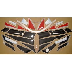 SUZUKI HAYABUSA 2008 - DARK BLUE VERSION DECALS