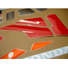 Honda CBR 600 F2- RED/BLACK VERSION DECALS Honda CBR 600 F2- RED/BLACK VERSION DECALS