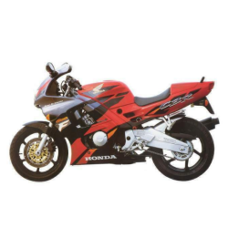 Honda CBR 600 F2- RED/BLACK VERSION DECALS
