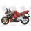 Honda CBR 600 F3- RED/BLACK VERSION DECALS (Compatible Product)