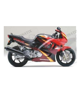 Honda CBR 600 F3 1996 - BURGUNDY/BLACK/RED VERSION DECALS (Compatible Product)