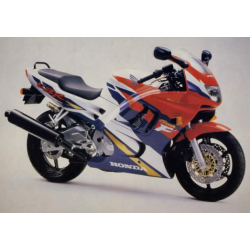 Honda CBR 600 F3 1996 - RED/PURPLE/WHITE VERSION DECALS