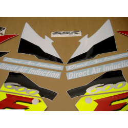Honda CBR 600 F3 1996 - WHITE/RED/BLACK VERSION DECALS