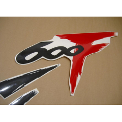 SUZUKI HAYABUSA 2008 - DARK BLUE VERSION DECALS