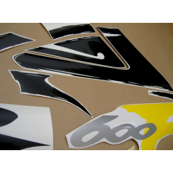 Honda CBR 600 F3 1997 - YELLOW/BLACK VERSION DECALS