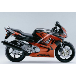 Honda CBR 600 F3 1998 - ORANGE/BLACK VERSION DECALS