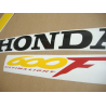 SUZUKI HAYABUSA 2008 - DARK BLUE VERSION DECALS