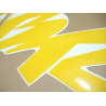 SUZUKI HAYABUSA 2008 - DARK BLUE VERSION DECALS