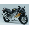 SUZUKI HAYABUSA 2008 - DARK BLUE VERSION DECALS