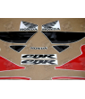 Honda CBR 600 F4 1999 - RED/BLACK VERSION DECALS