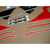 SUZUKI HAYABUSA 2008 - DARK BLUE VERSION DECALS