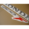 Honda CBR 600 F4 2000 - BLACK VERSION DECALS