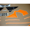 SUZUKI HAYABUSA 2008 - DARK BLUE VERSION DECALS