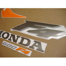 Honda CBR 600 F4 2000 - ORANGE/BLACK VERSION DECALS