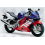 Honda CBR 600 F4 2000 - RED/WHITE/BLUE VERSION DECALS (Compatible Product)